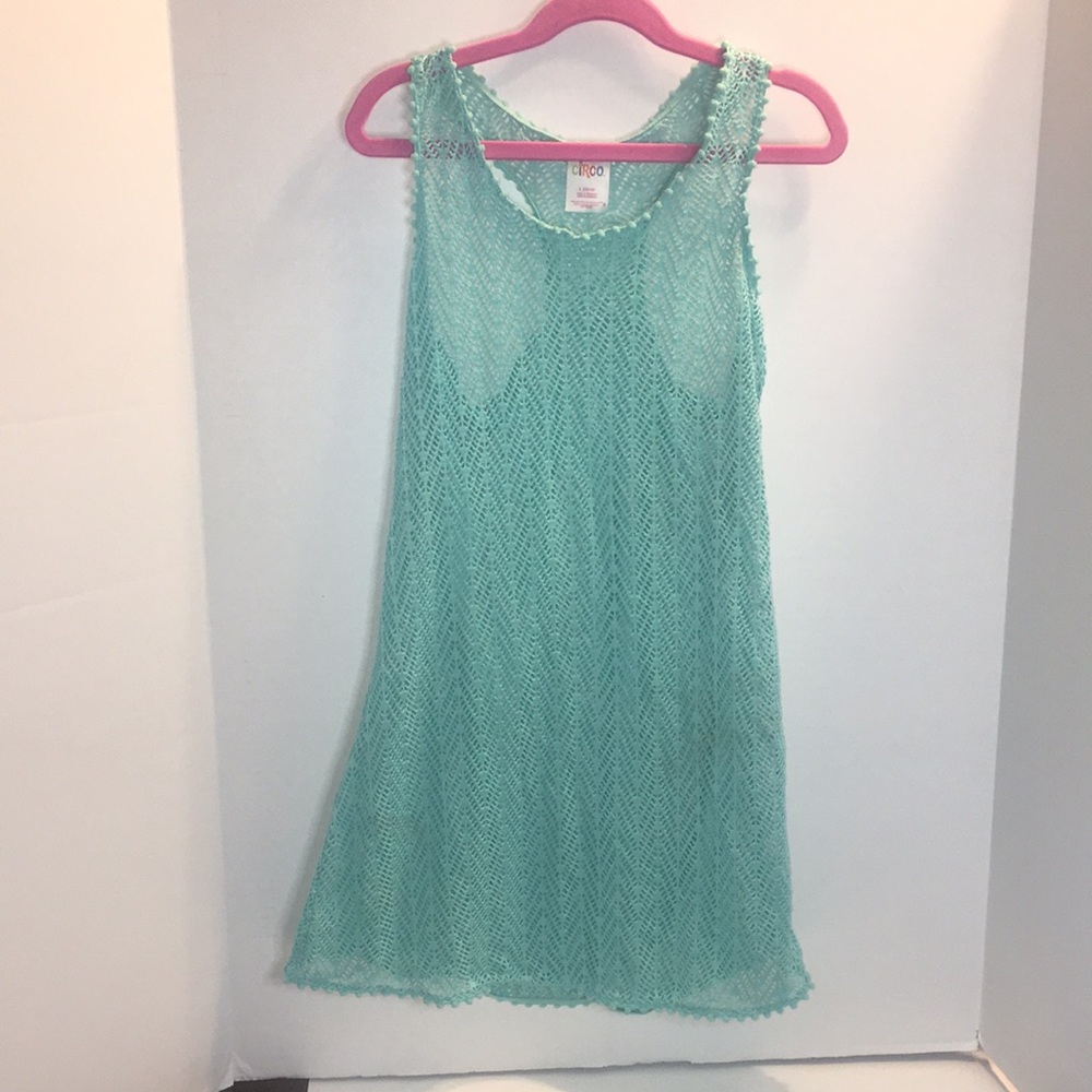 CIRCO MINT GREEN BEACH COVERUP SIZE L 10/12